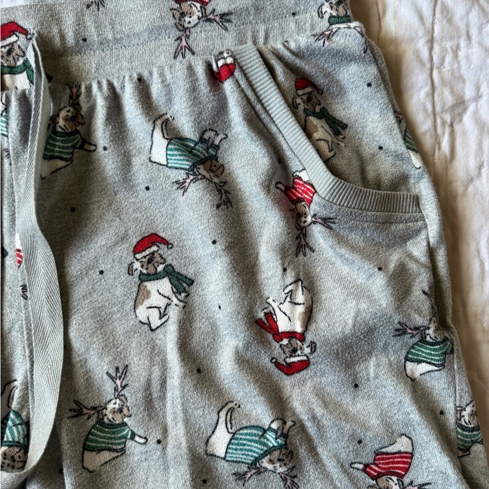 Bulldog Christmas PJs